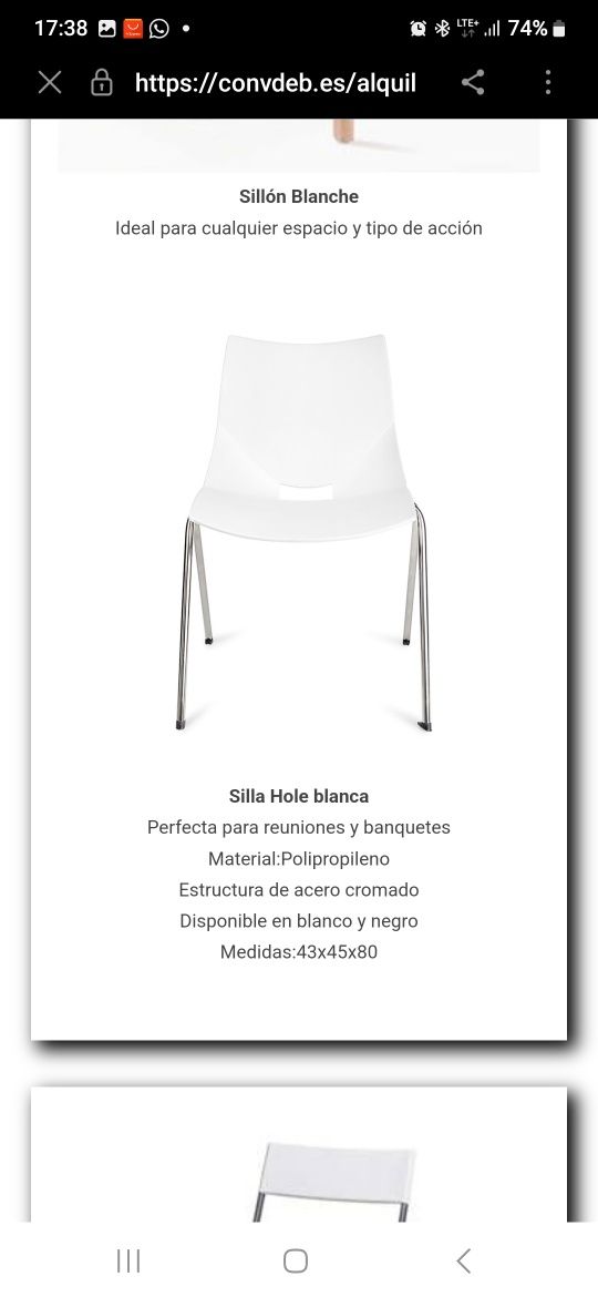 Krzesła białe tworzywo