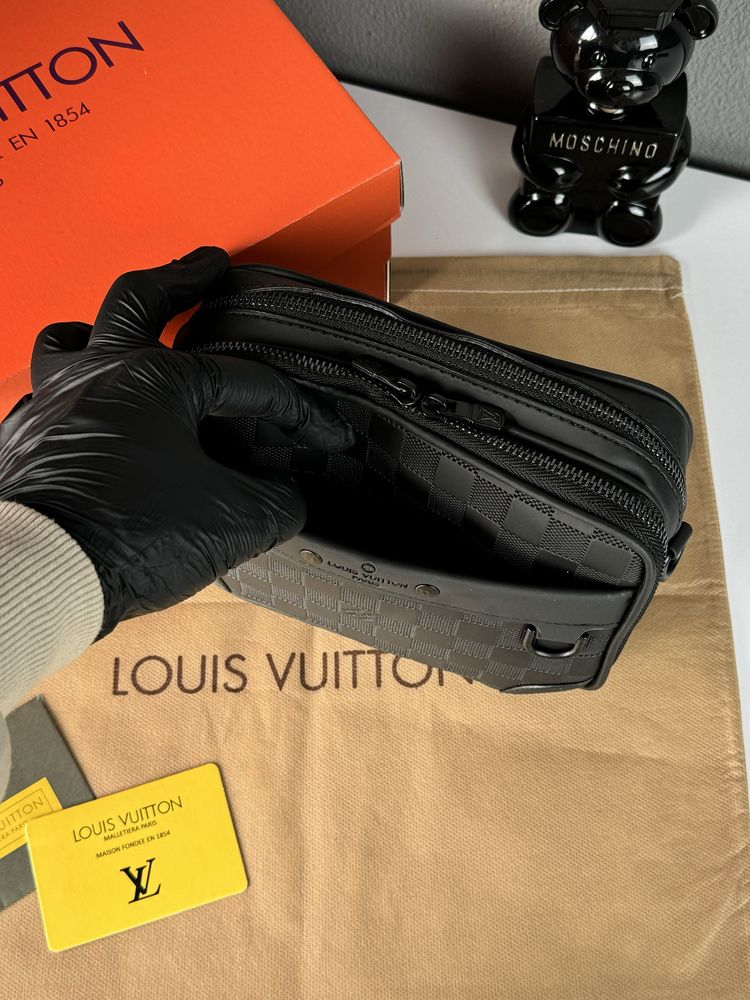 Чоловіча сумка Louis Vuitton мужская сумка мессенджер барсетка бананка