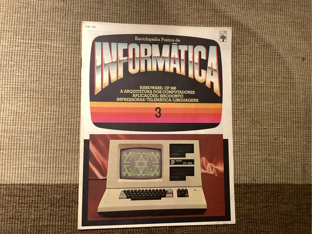 Livro Enciclopédia Prática de Informática 1984 Editora Abril Cultural
