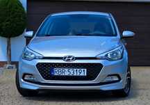 Hyundai i20 /1.25 Benzyna/75KM/69Tyś.Km/Zarejestrowany/Klima/AluFelgi/