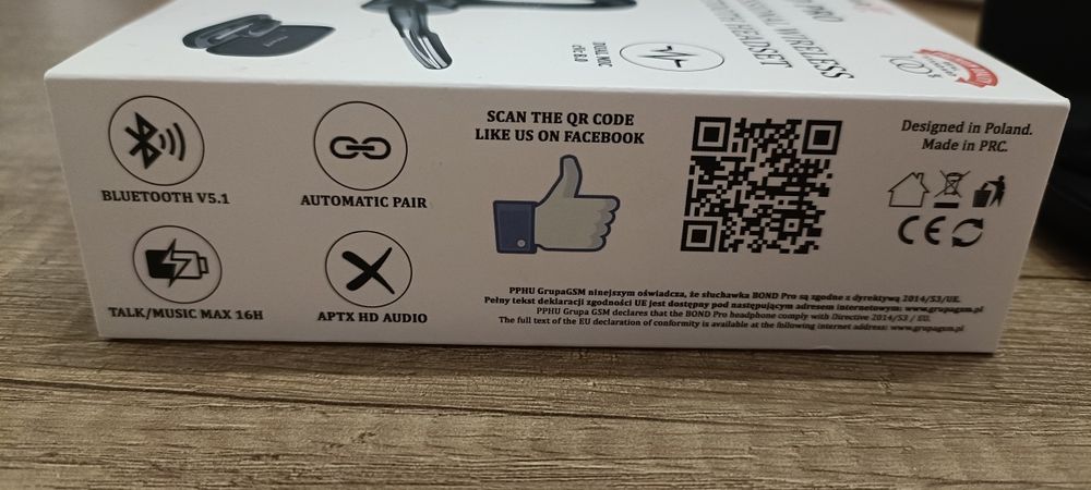 Słuchawka Bluetooth Feegar Bond Pro