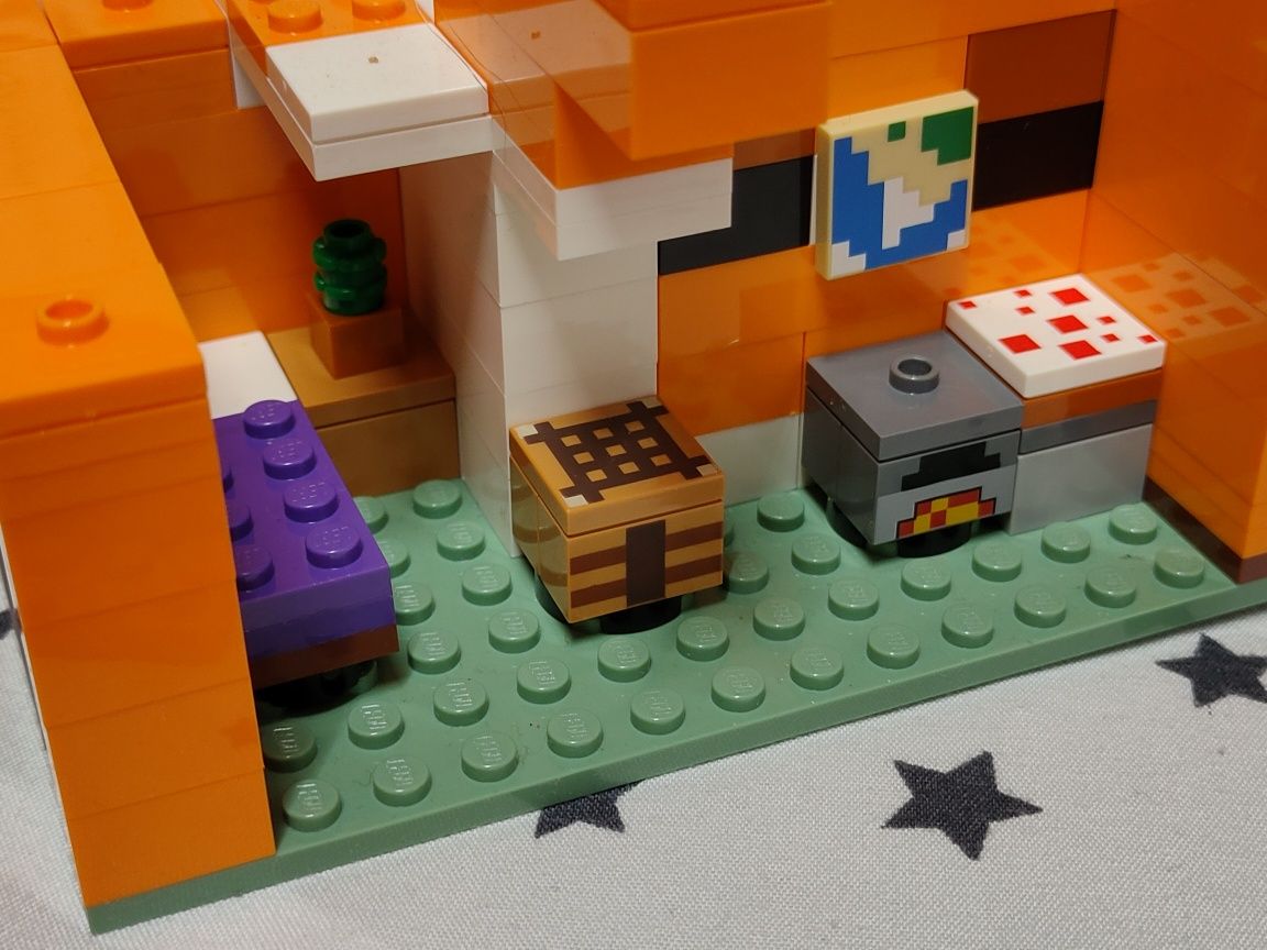 LEGO Minecraft 21178 Siedlisko lisów BRAK FIGUREK