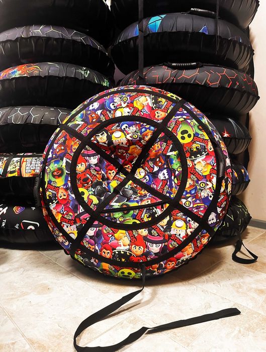 Міцний тюбінг тюба тюбинг плюшка таблетка ватрушка санки надувні