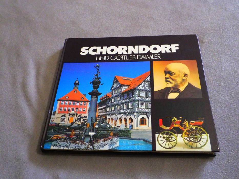Książka album "Schorndorf und Gottlieb Daimler"