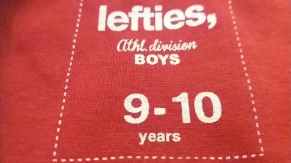 Sweat Algodão Lefties Athletics 82 (9 - 10 Anos)