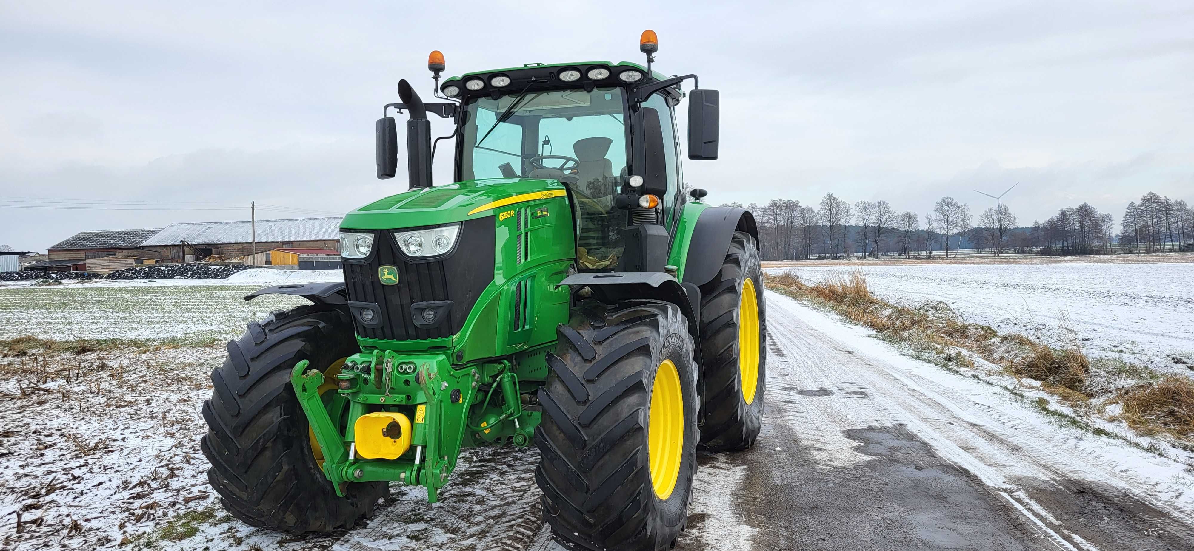 Ciągnik John Deere 6250R, Rok 2017, 6R250, 6230, 7250