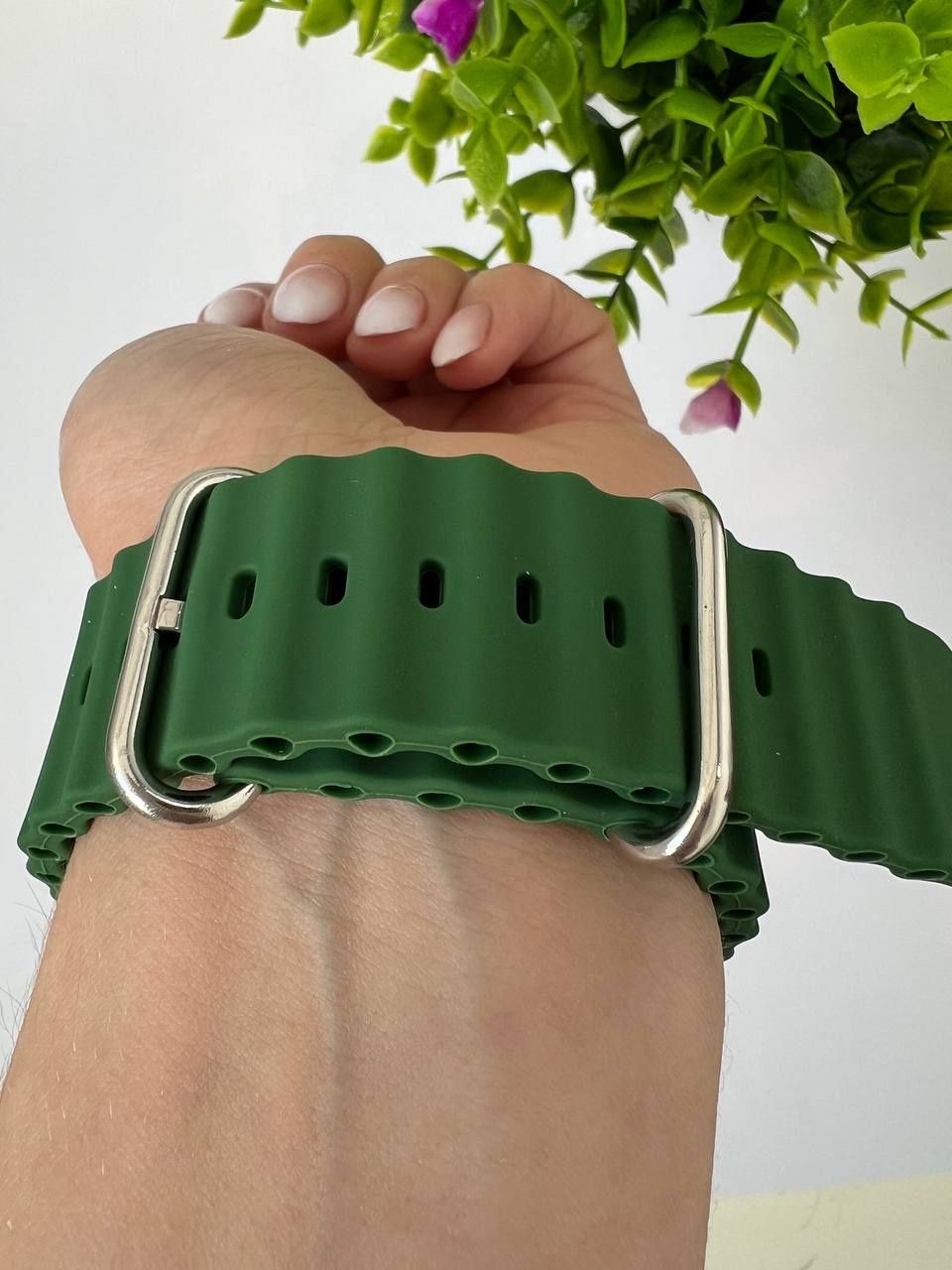 Ремешок Ocean Band на Apple Watch силиконовый ремінець браслет силікон