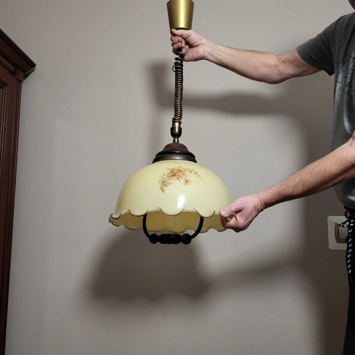 Stare lampy wiszące