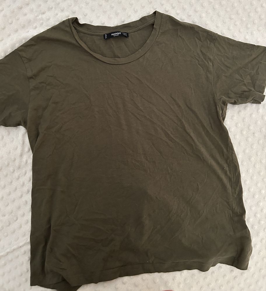 Mango tshirt z rozcięciem z tyłu r.m