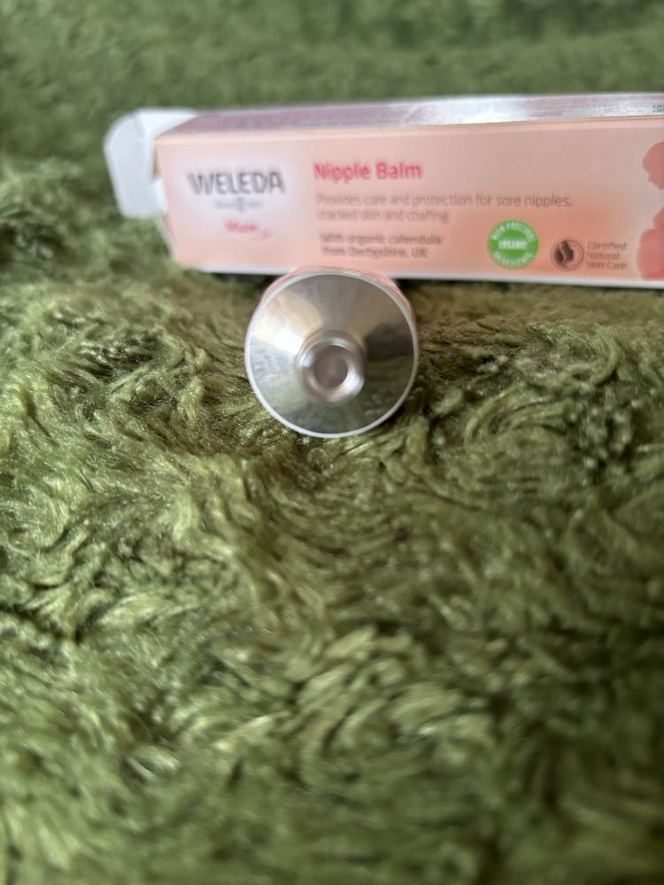 Бальзам для сосків Веледа nipple balm Weleda для груді годування