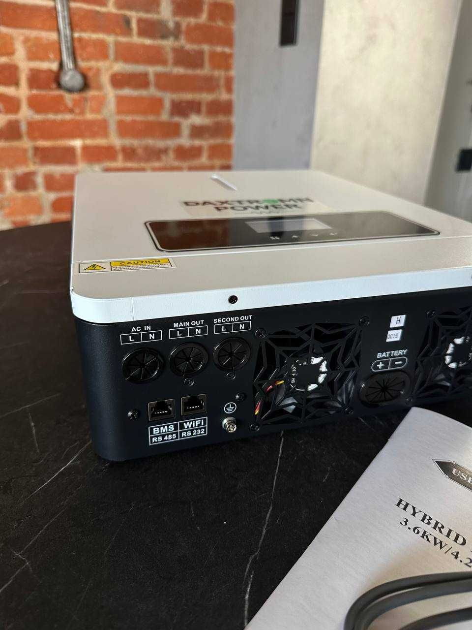 Daxtromn 4.2kW | 24V гібрид UPS | Сонце + акум + захист живлення
