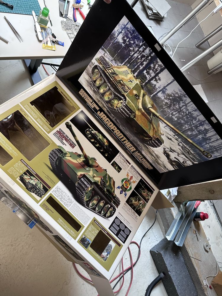 Jagdpanther Later Version 1/16 Scale Radio Control Tank