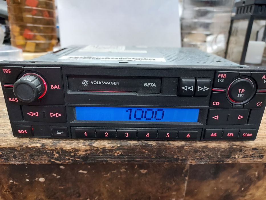 Radiomagnetofon Volkswagen BETA