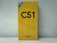 Realme C51 4/128GB Carbon Black Czarny NOWY Gwarancja