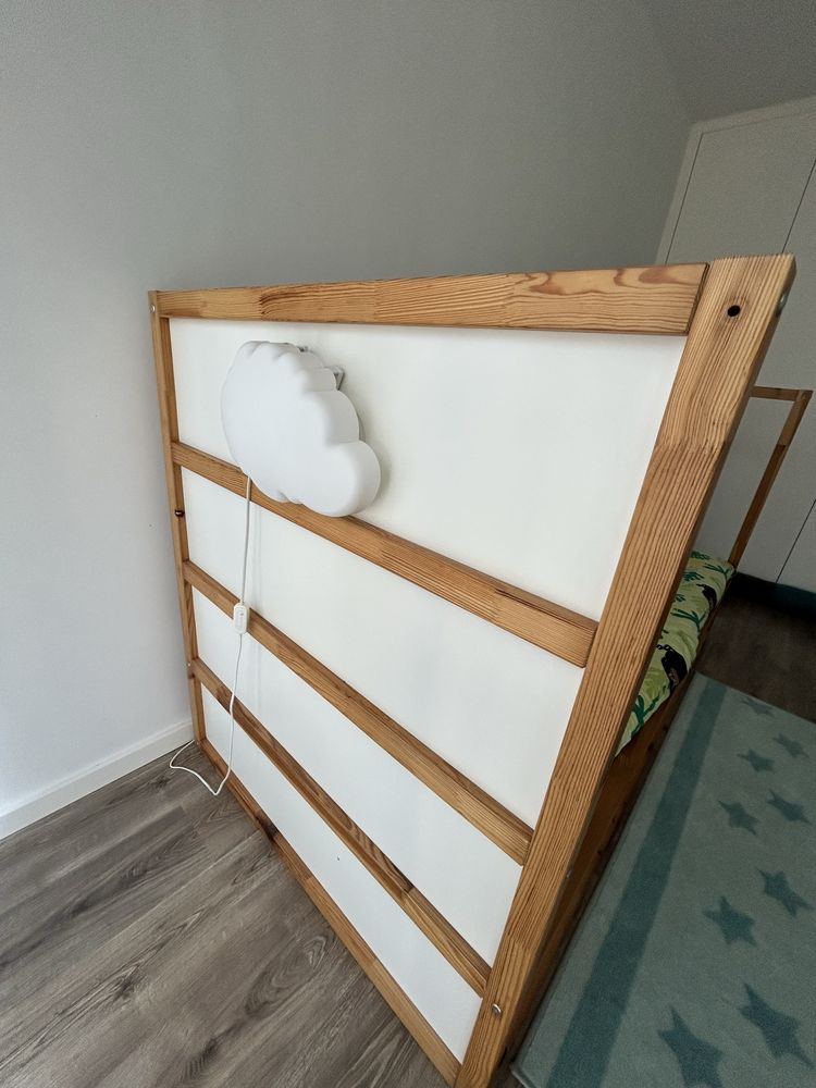Cama Criança com colchao, edredao e lencois