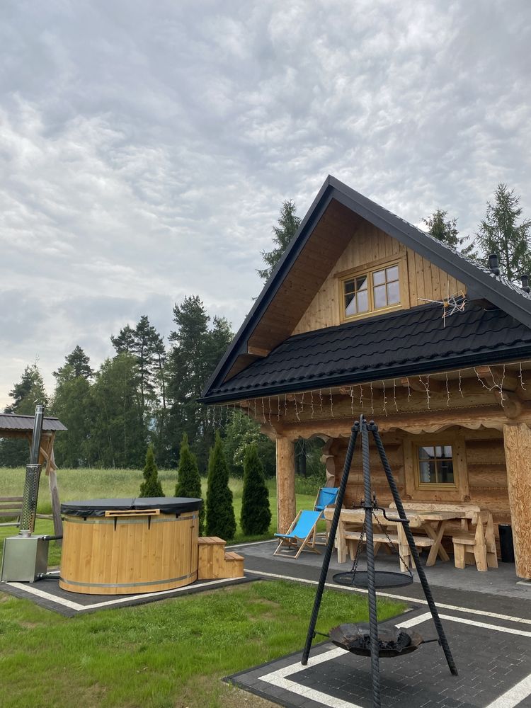 Góralski domek z balią w Górach Podhale "Na Zogrodzie"