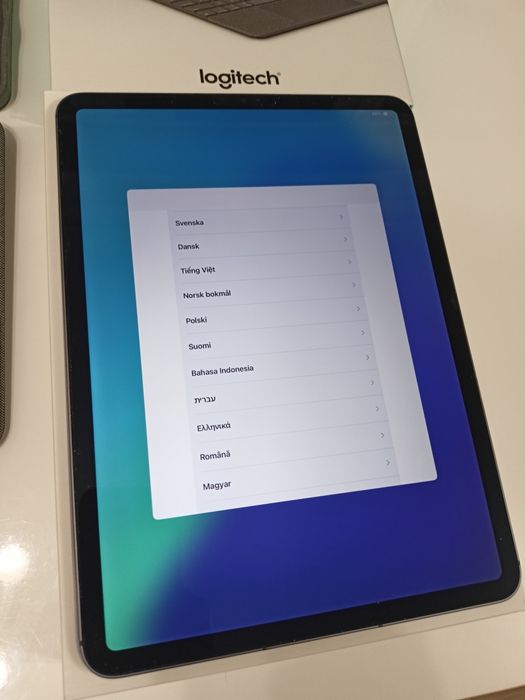 iPad 11 Pro 3gen 256GB Cellular+Wi- Fi Klawiatura Logitech combo touch