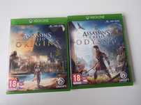 2 x ASSASINS CREED Xbox One Xbox Series X Origins PL + Odyssey PL