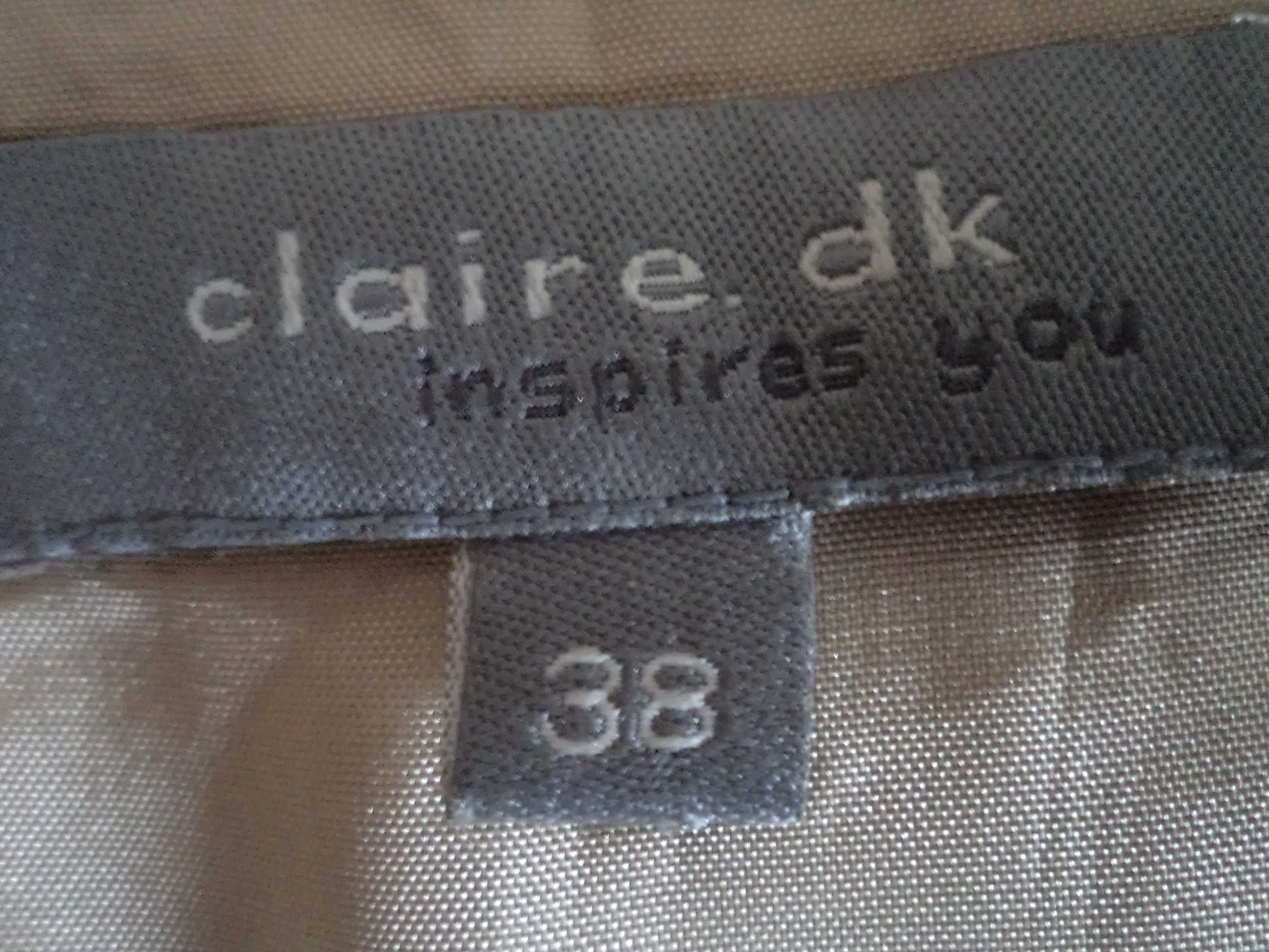 Zgrabna złota bluzeczka-top r.38 Claire.dk j.Caterina