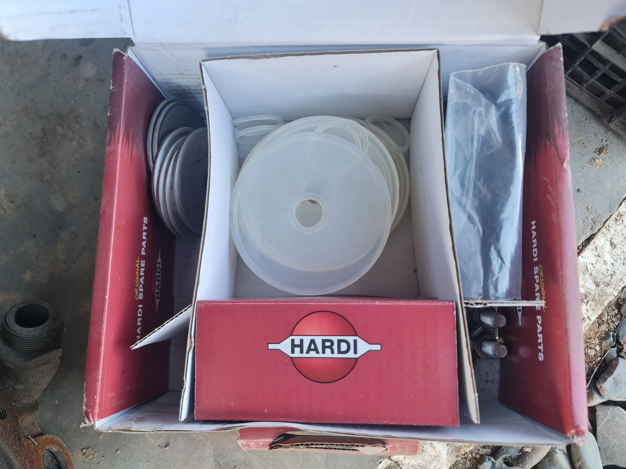 Pompa Hardi 363 (Nie uszkodzona)+ zestaw naprawczy Hardi.