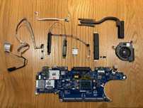 Dell E5450 części chłodzenie radiator wentylator głośniki kamera WiFi