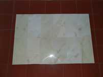 Mosaicos de mármore branca Novos