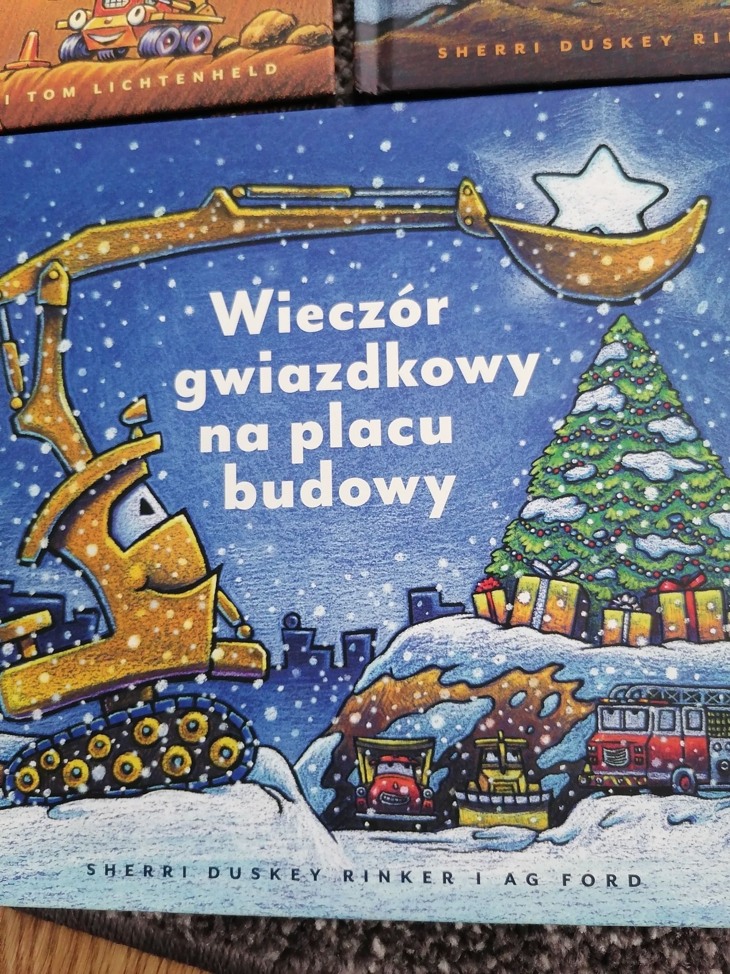 Zestaw 3 książeczek Na placu budowy.