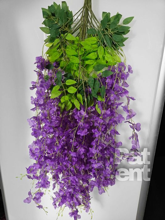 Wisteria fioletowa glicynia sztuczna girlanda dekoracja 12 sztuk