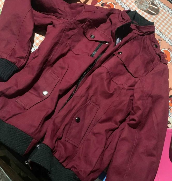 Мужская бомбер-куртка -  ветровка, весна-осень