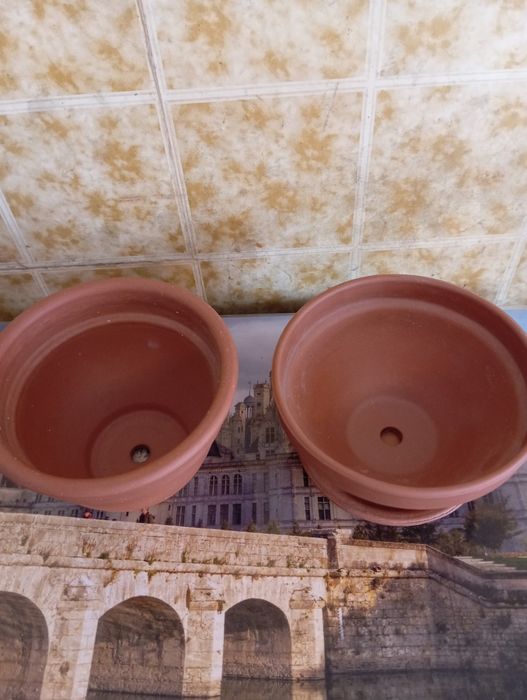 Горшки для цветов. Керамика.