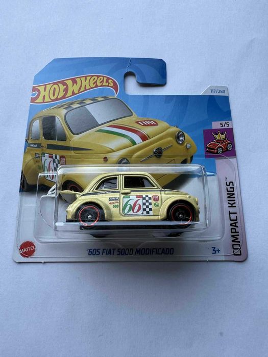 Nowy Hot Wheels '60s Fiat 500D Modificado