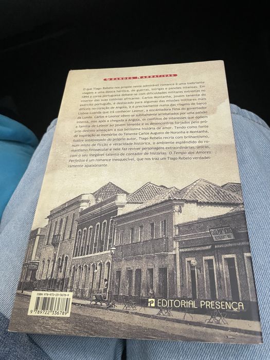 Livro o tempo dos amores perfeitos