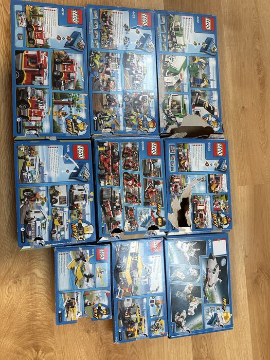 10kg klocków LEGO + zestawy + minifigurki