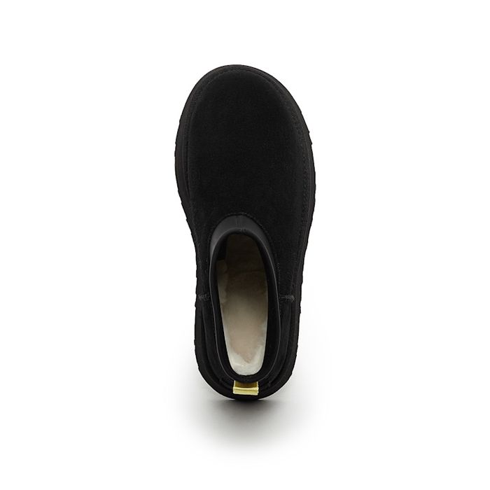 Оригінал UGG mini dipper black чорні уггі челсі короткі натуральні