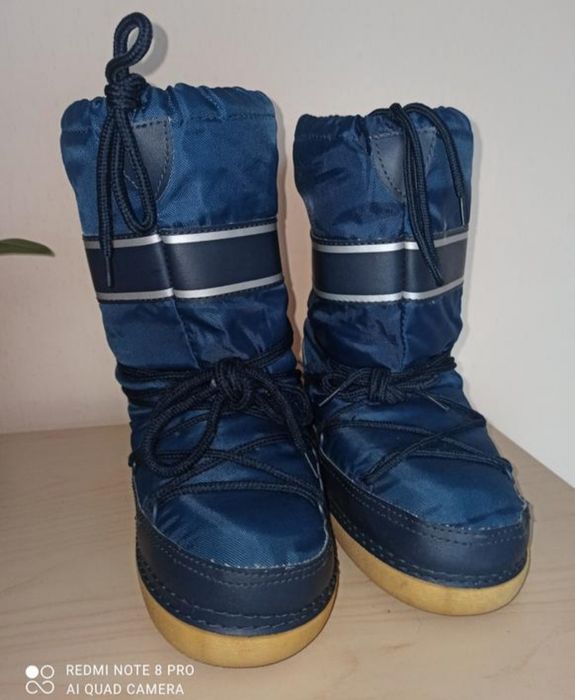 Дуже теплі зимові черевики р.32-34 (21,5см)