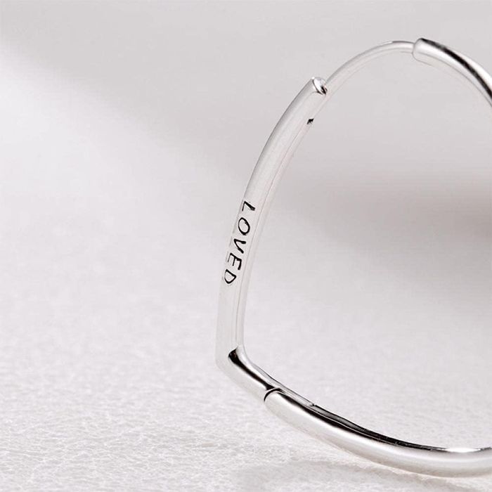 Срібні Сережки Pandora "Невичерпне кохання" оригінал