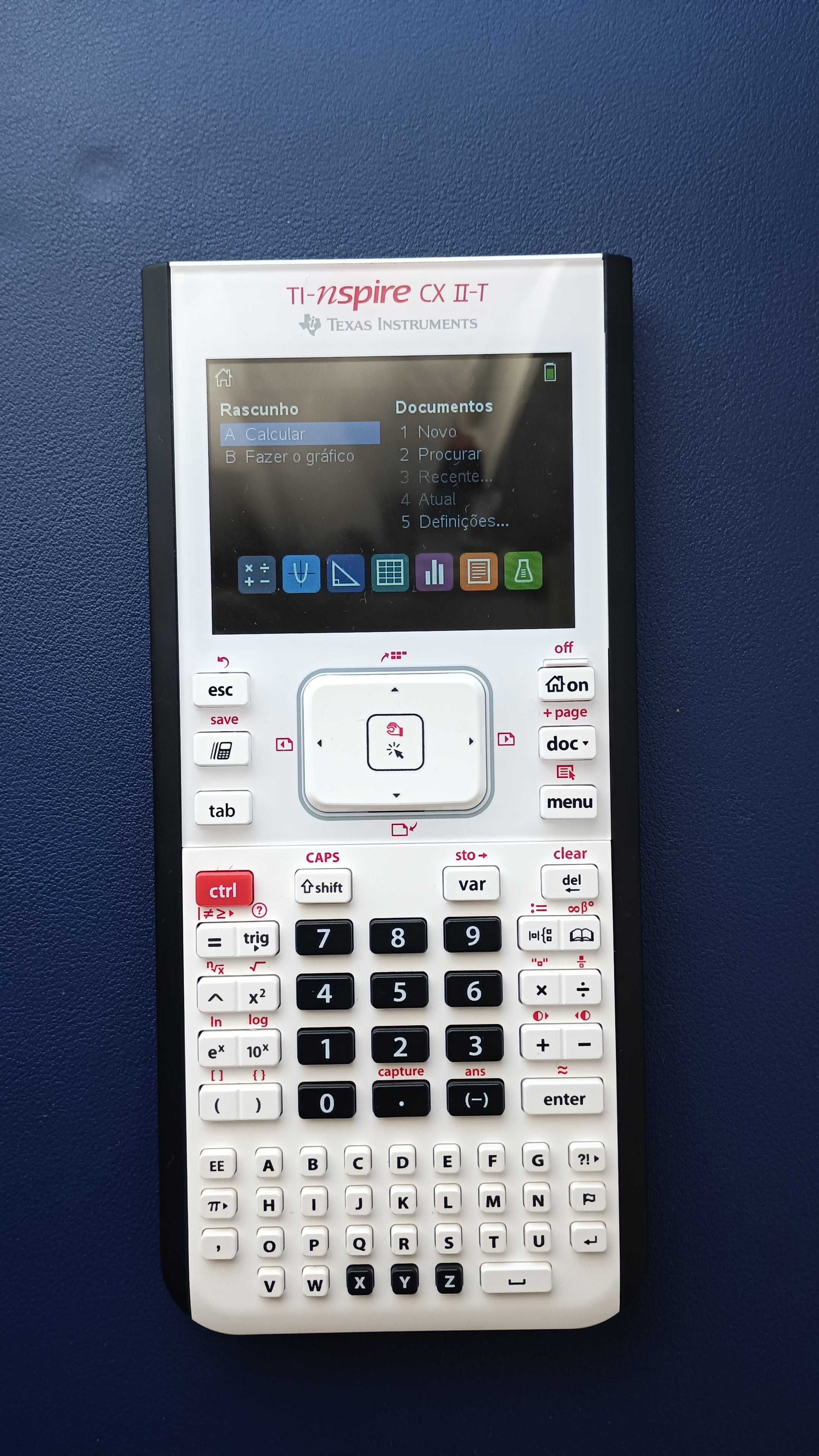 Calculadora gráfica TI-NSpire CX II-T (como nova)