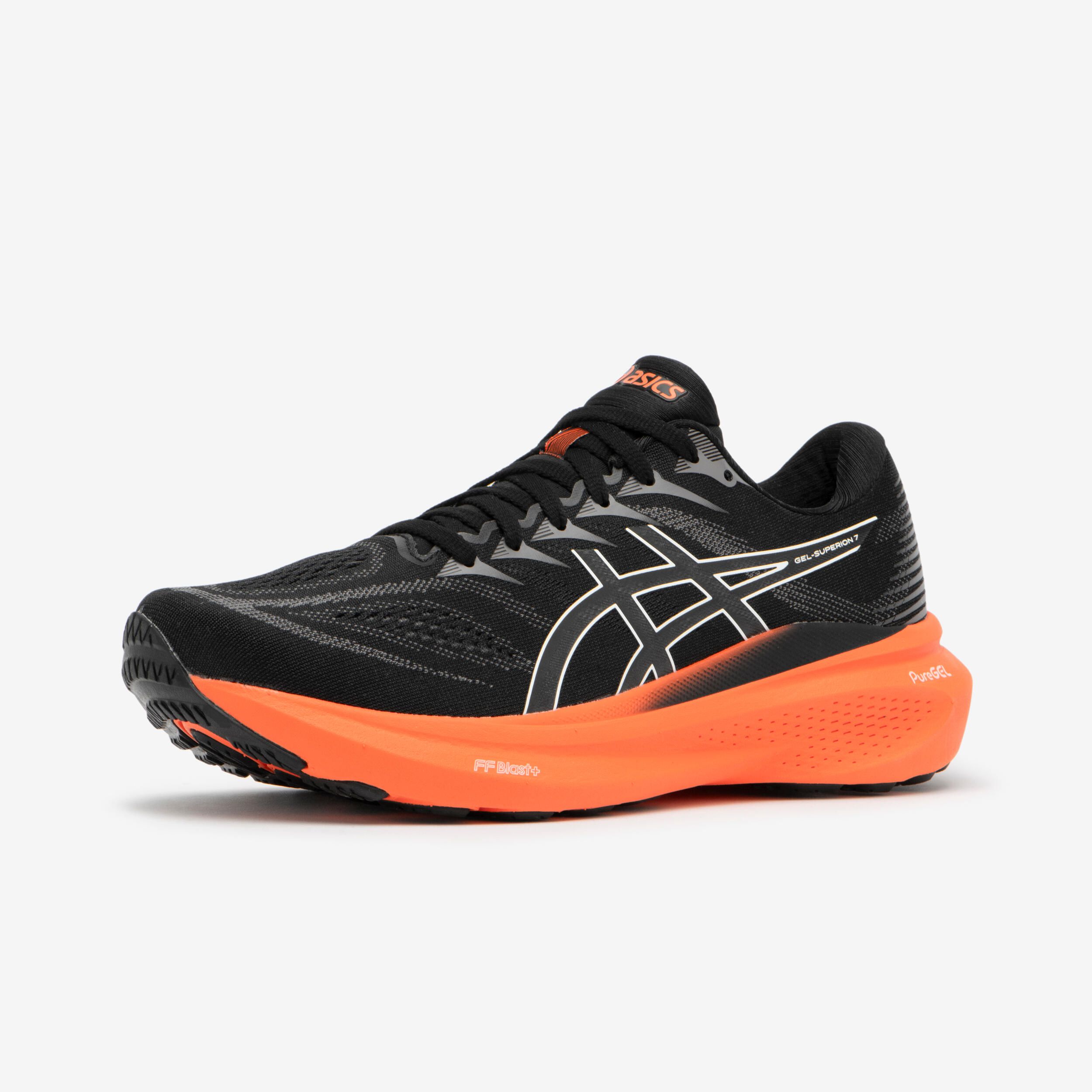 Sapatilhas de Corrida Homem Gel-Superion 7 Preto/Laranja