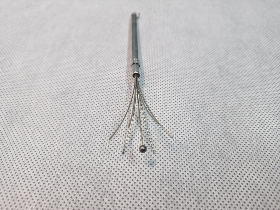 Srebrne mieszadełko do szampana próba 925.