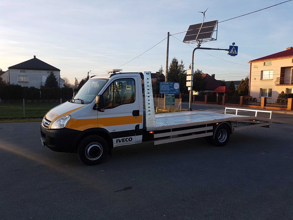 Iveco Daily 70c 65c zabudowa laweta najazd stalowa ocynk MOTO-LUK