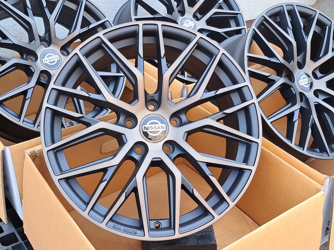Alufelgi 18 5x114,3 NISSAN Juke Qashqai Pulsar Leaf Primera RS4 BE