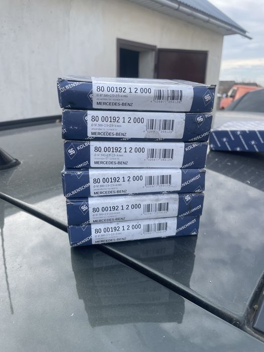 Продам кільця поршневі на ом 366 в стандарті  Мерседес