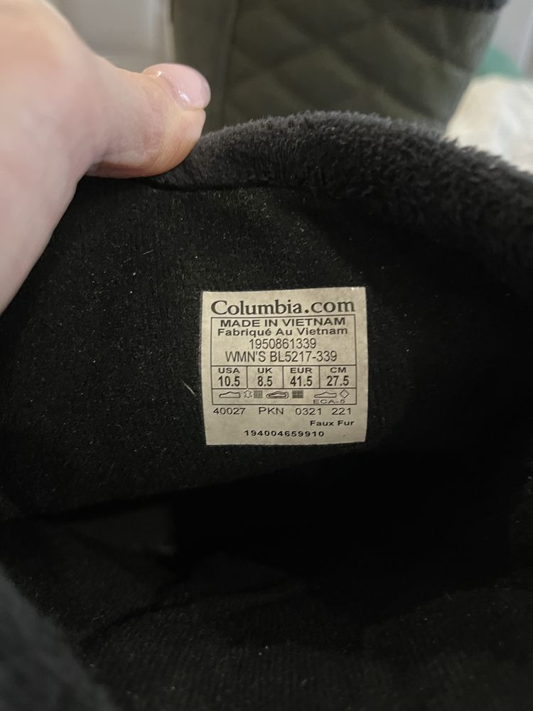 Сапоги Columbia р-р 41.5