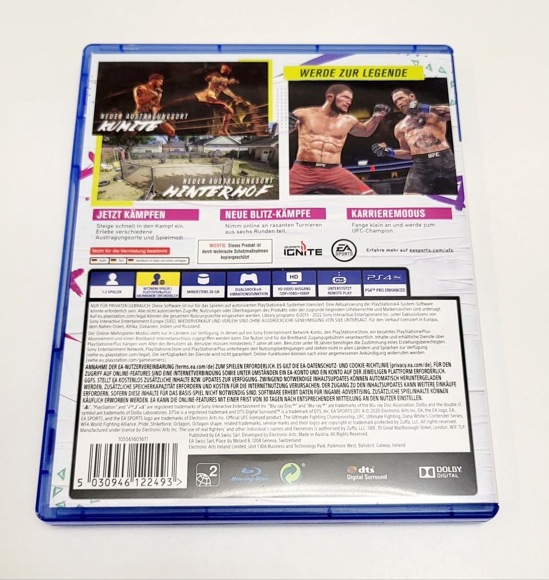 Gra UFC 4 PL PS4 PS5 Playstation 4 5