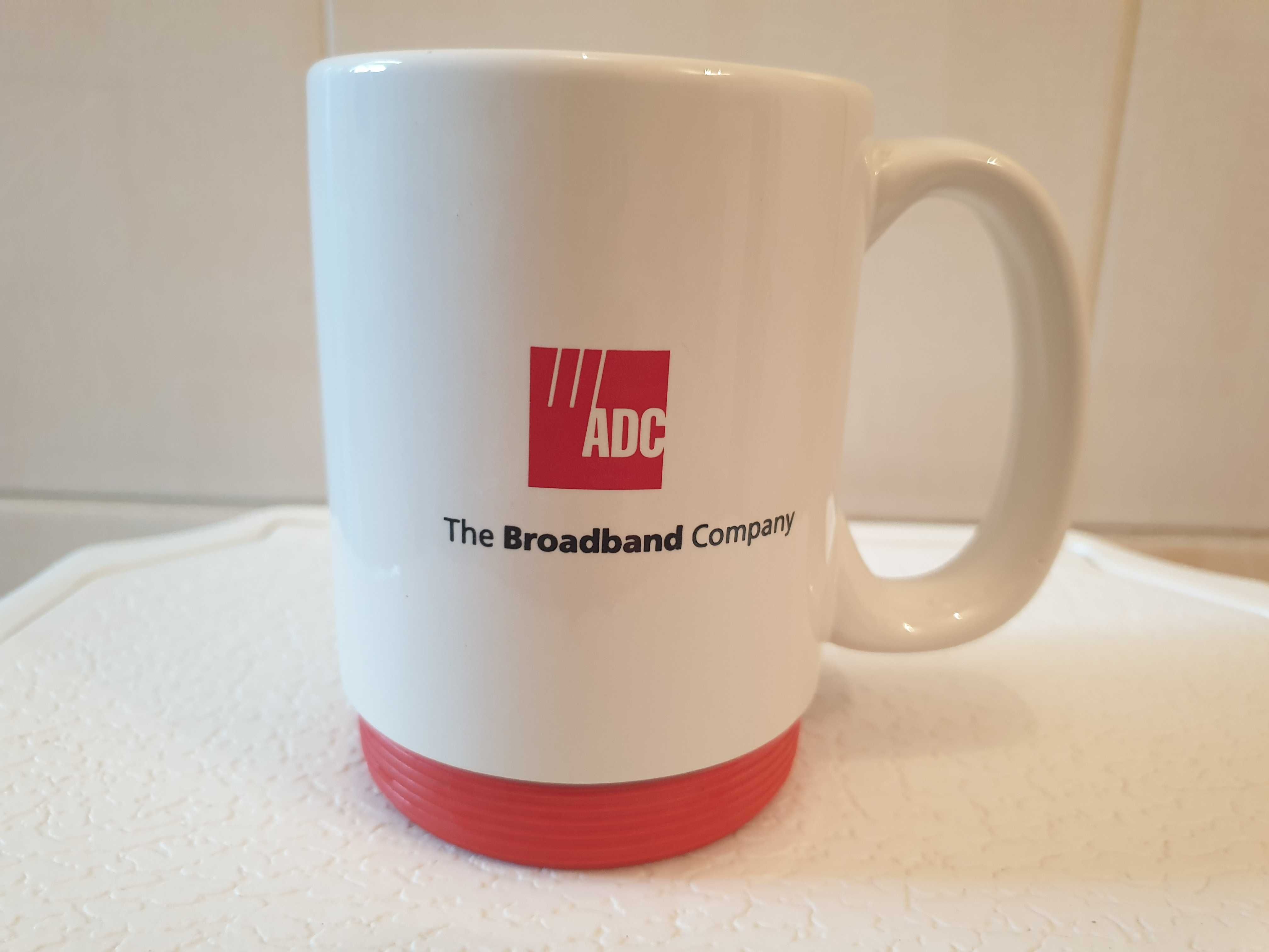 Kubek ADC The Broadband Company ceramiczny produkcja USA unikat