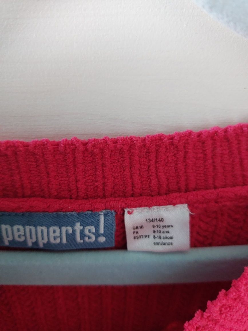 Sweter dziewczynka 134 140 pepperts