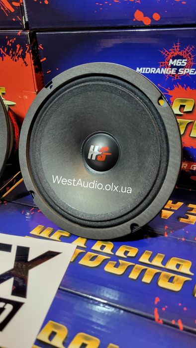 16см Kicx HeadShot M65/динаміки в авто/колонки/300Вт