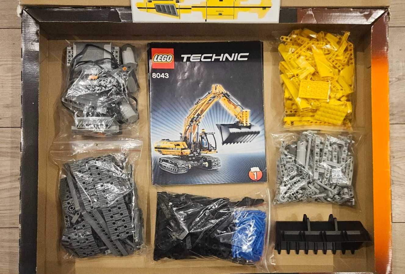 Lego TECHNIC 8043 Koparka - PUDEŁKO