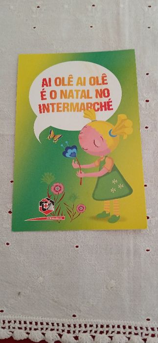 Postal de Natal, do Intermarché, novo