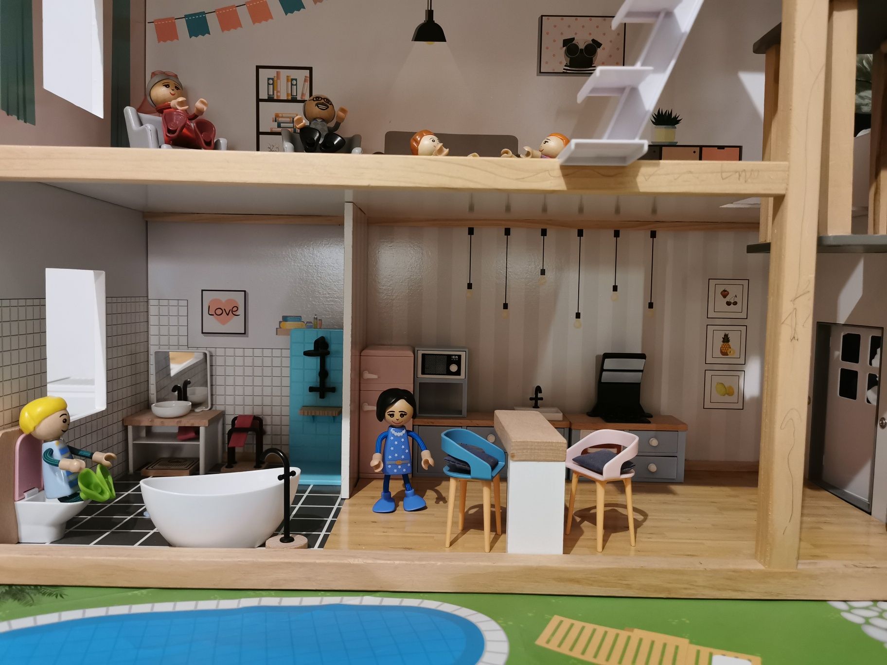 Domek dla lalek XXL